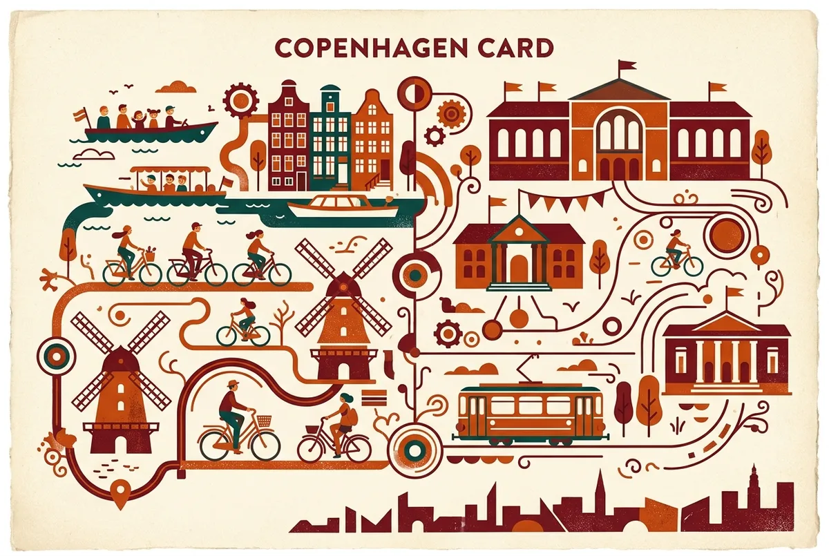 infographic comparing amsterdam pass options for the question Copenhagen Card Discover vs Hop: Which One Should You Buy, copenhagen card discover