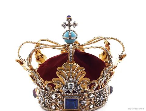 Furnished royal rooms inside Rosenborg Castle preserved from Christian IV's time