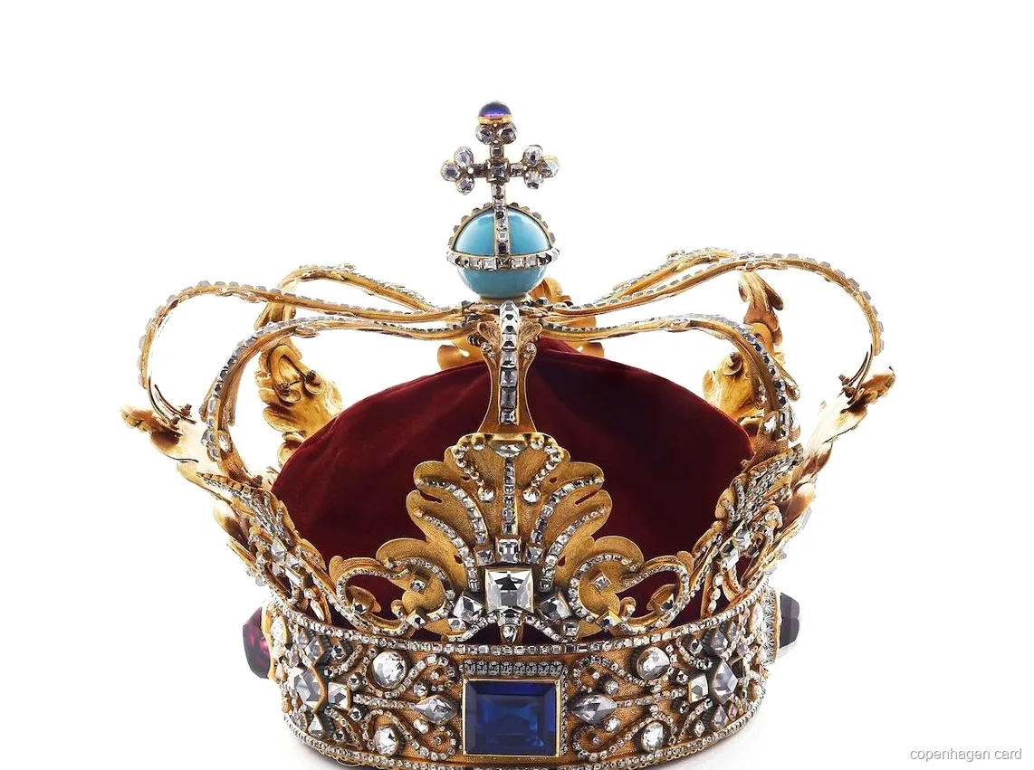Möblierte königliche Räume in Schloss Rosenborg, erhalten aus Christian IV. Zeit